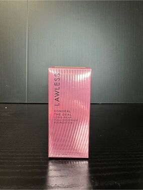 Lawless Conceal The Deal Long-Wear Full-Coverage Foundation - Shade Pearl